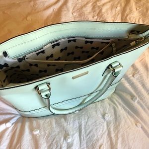 Kate Spade mint tote bag